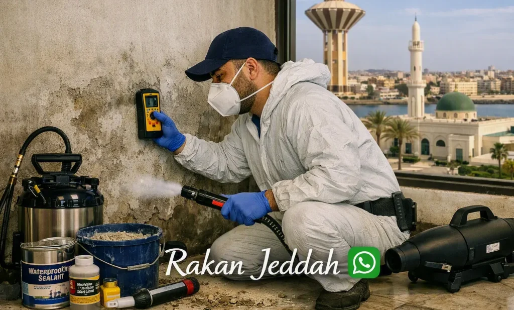 فني معالجة رطوبة في رابغ